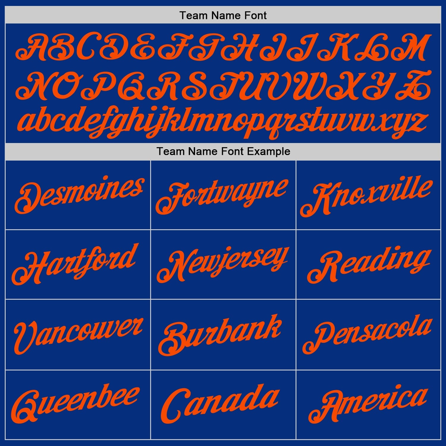 Custom Royal Orange Authentic Throwback Basketball Jersey view 3
