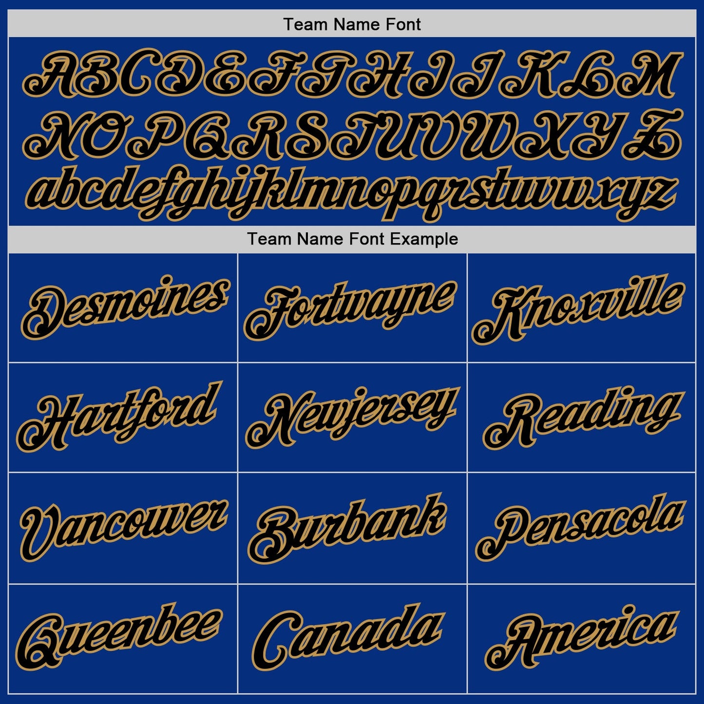 Custom Royal Black-Old Gold Authentic Throwback Basketball Jersey view 3
