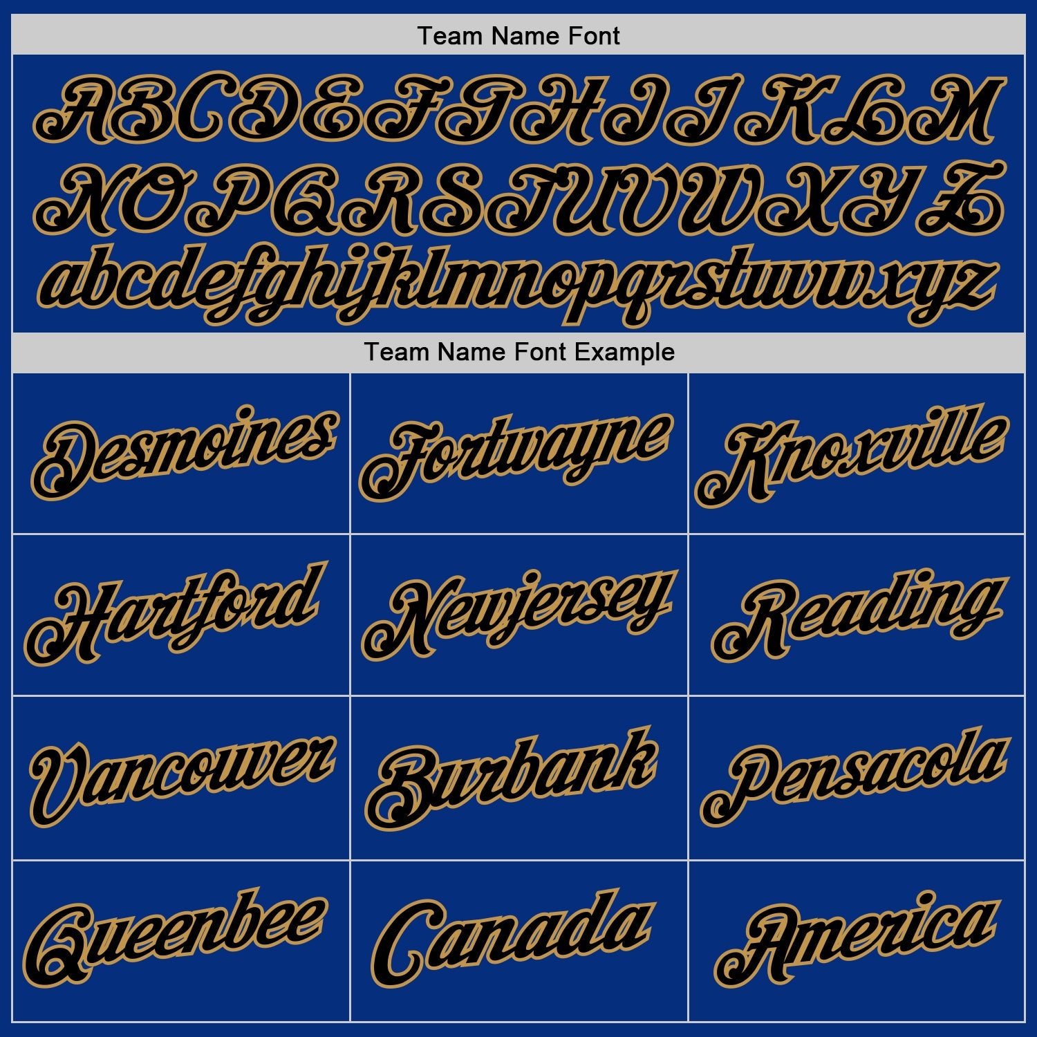Custom Royal Black-Old Gold Authentic Throwback Basketball Jersey view 3