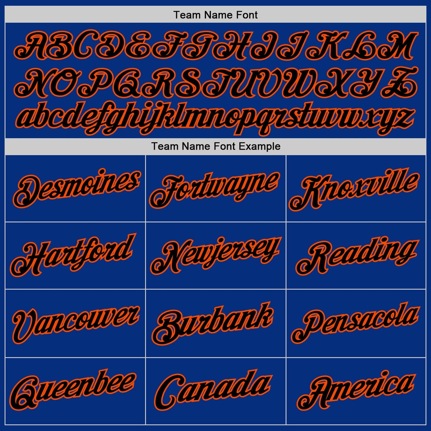 Custom Royal Black-Orange Authentic Throwback Basketball Jersey view 3