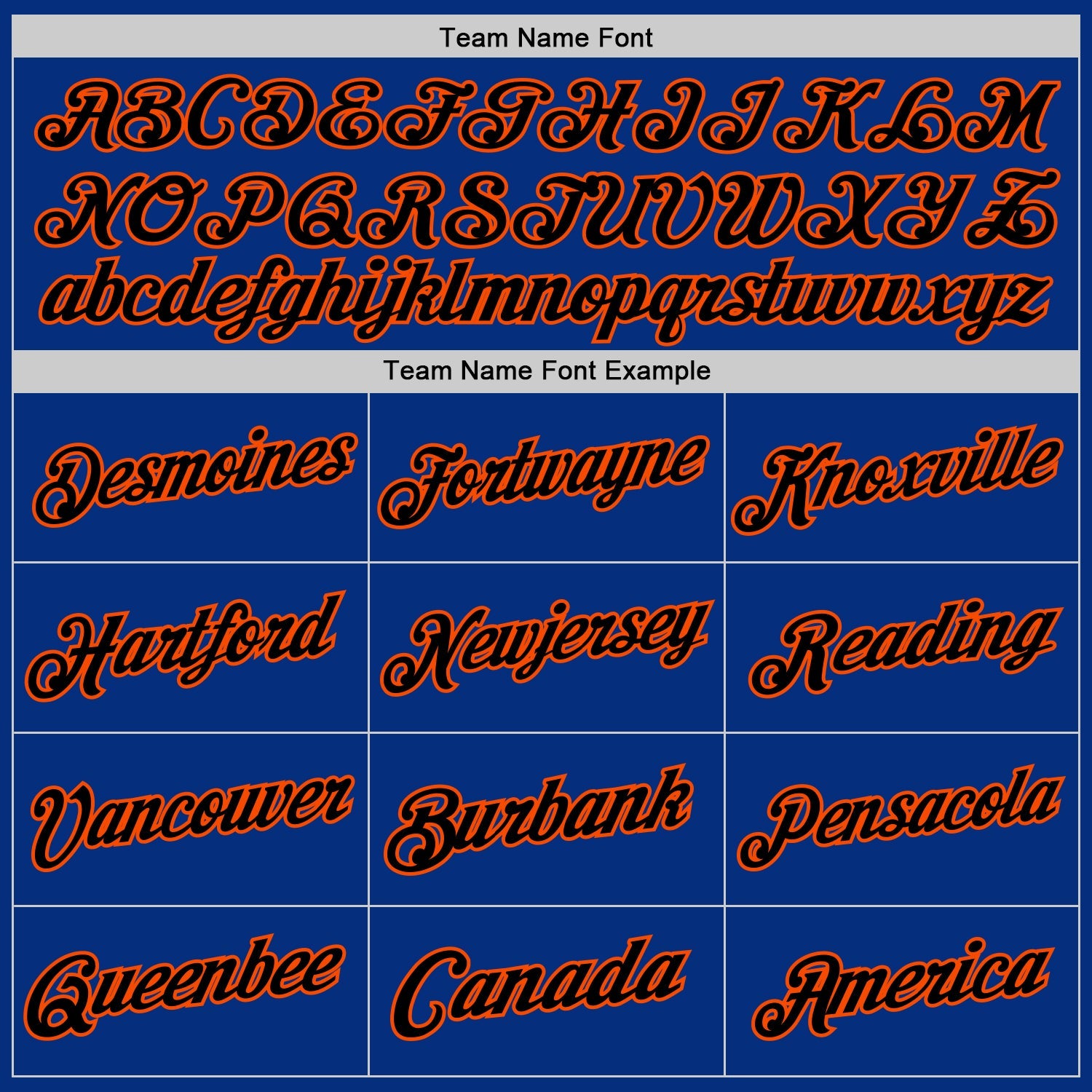 Custom Royal Black-Orange Authentic Throwback Basketball Jersey view 3