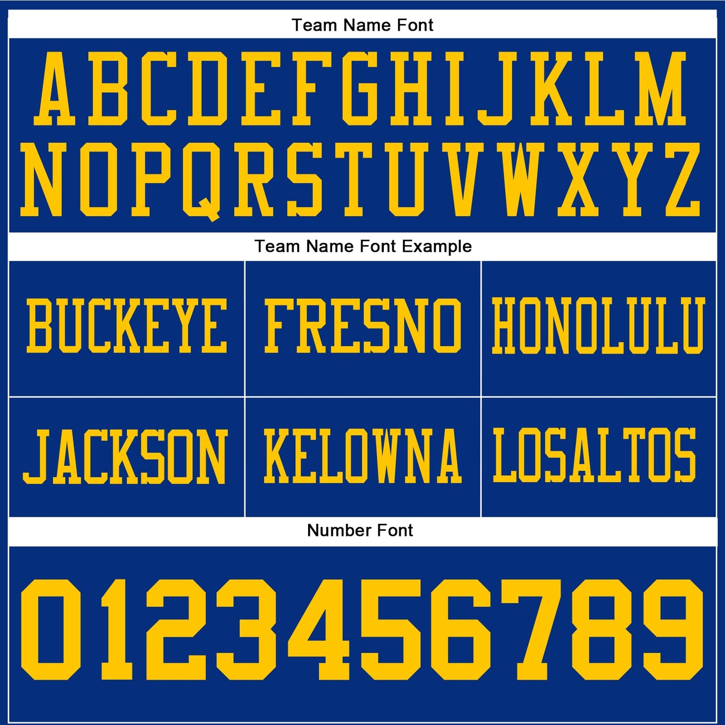 Custom Royal Yellow Authentic Football Jersey view 4