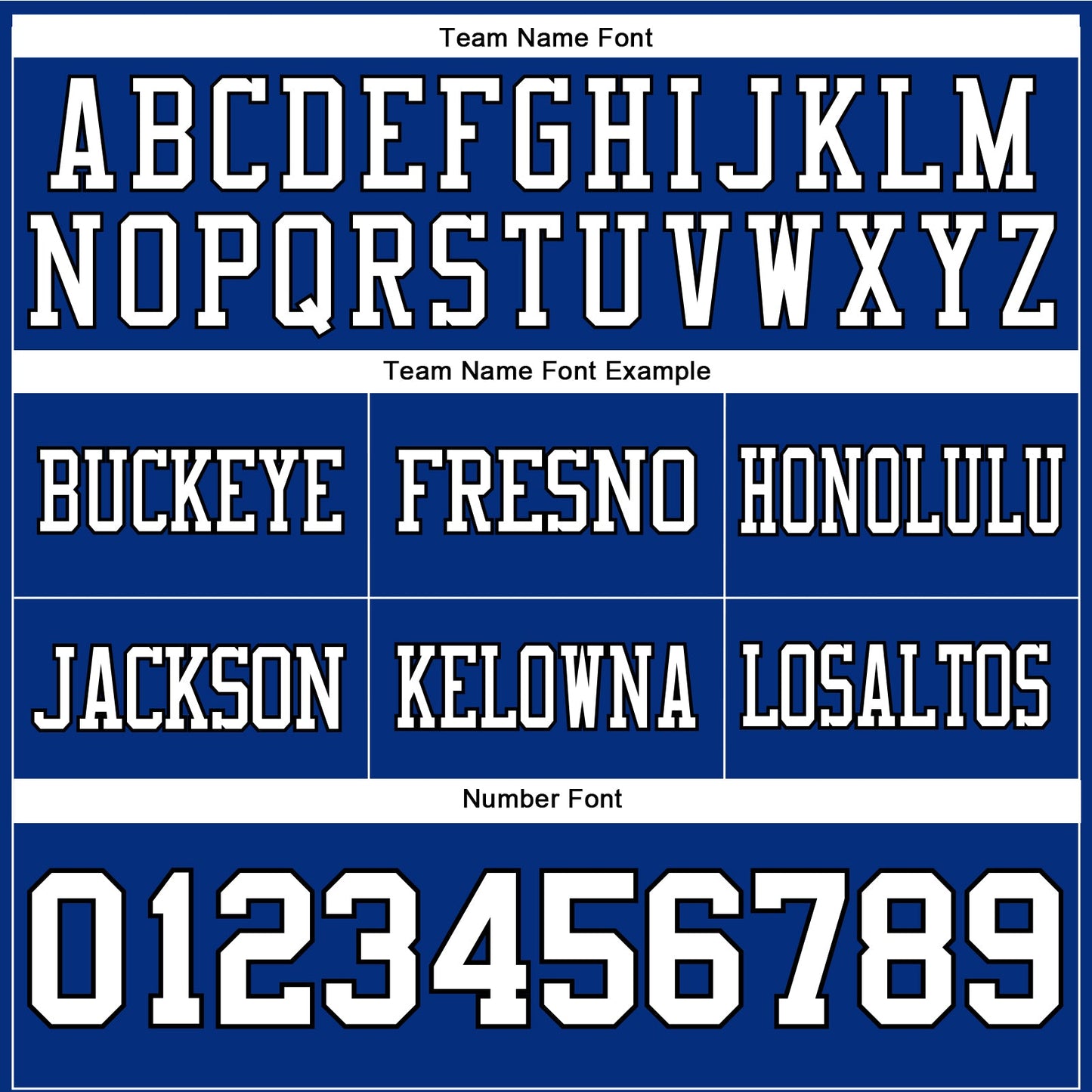 Custom Royal White-Black Authentic Football Jersey view 4