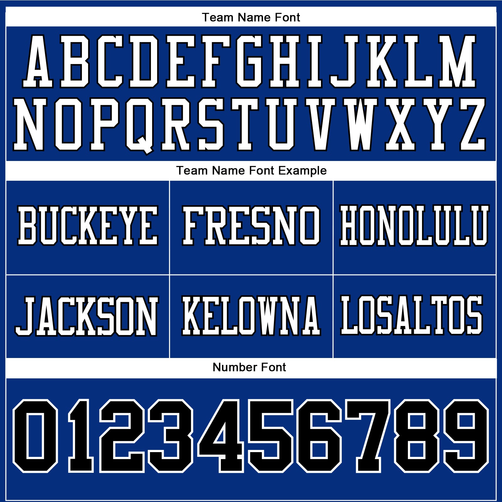Custom Royal Black-White Authentic Football Jersey view 4