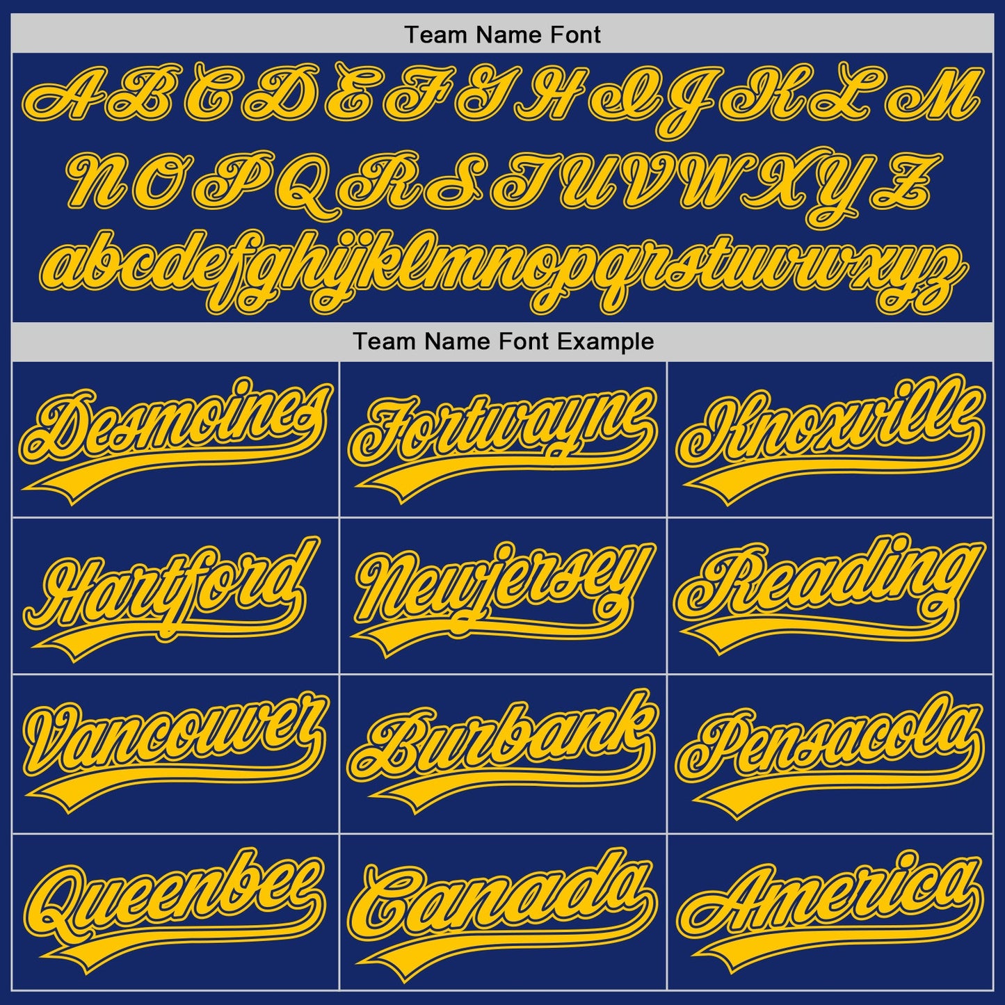 Custom Royal Yellow Authentic Baseball Jersey view 4