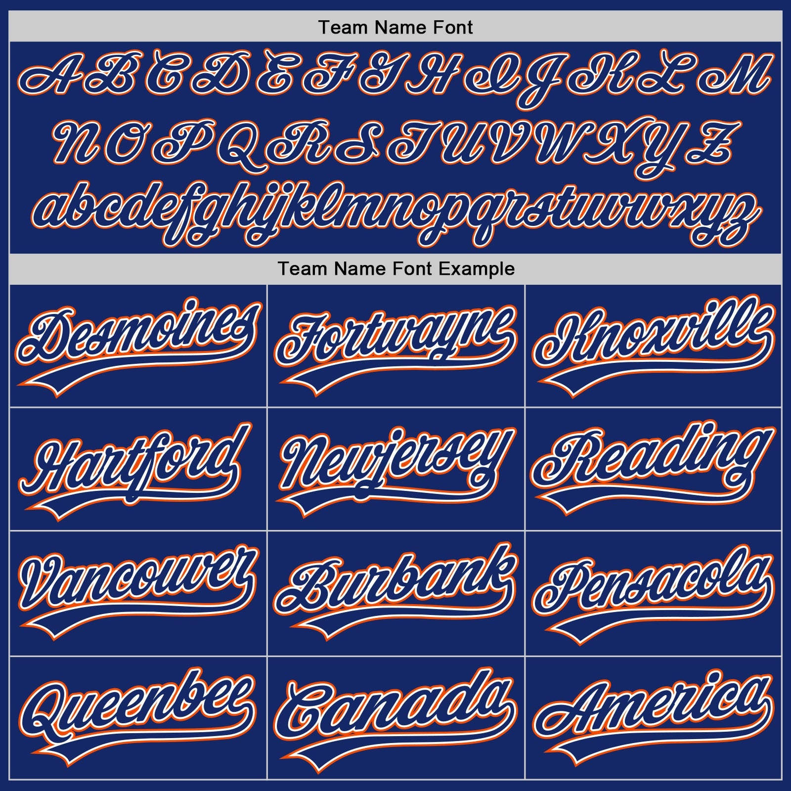 Custom Royal White-Orange Authentic Baseball Jersey view 4