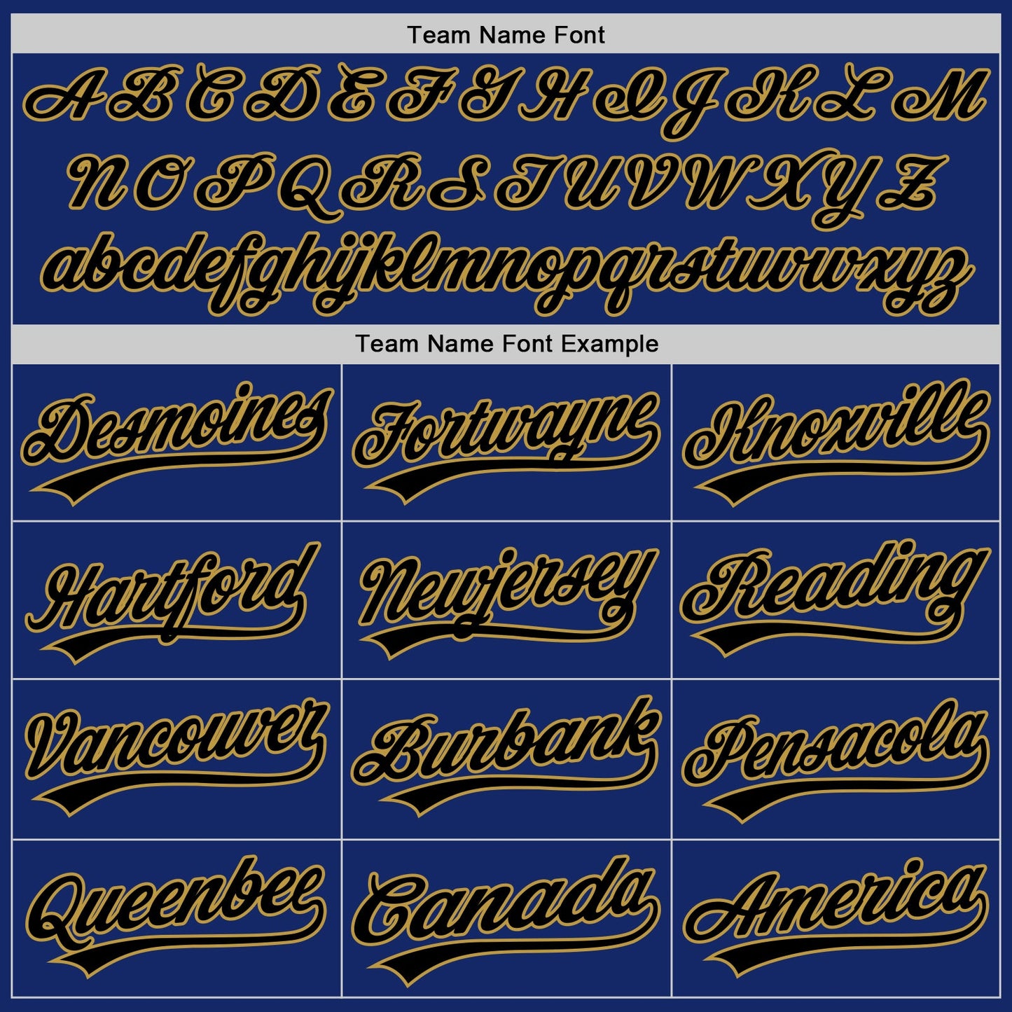 Custom Royal Black-Old Gold Authentic Baseball Jersey view 4