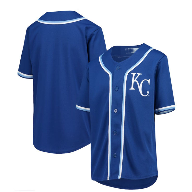 Kansas City Royals Royal Team Jersey Baseball Jerseys - Main View