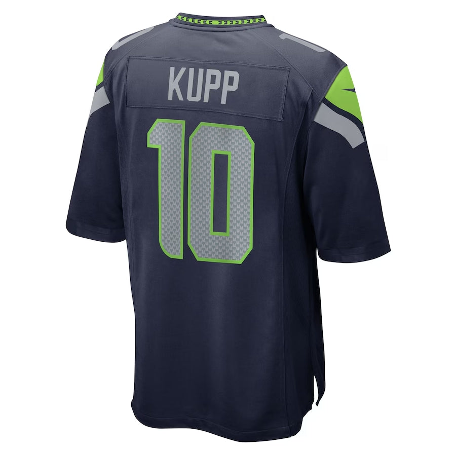 S.Seahawks #10 Cooper Kupp College Navy Team Game Stitched American Football Jerseys - Main View