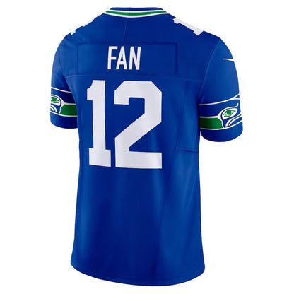 S.Seahawks #12S Fan Royal Vapor F.U.S.E. Limited Stitched American Football Jerseys - Main View