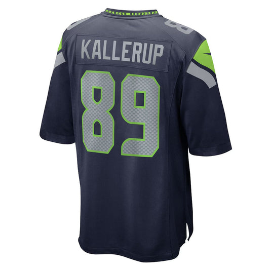 S.Seahawks #89 Nick Kallerup College Navy Team Game Stitched American Football Jerseys - Main View