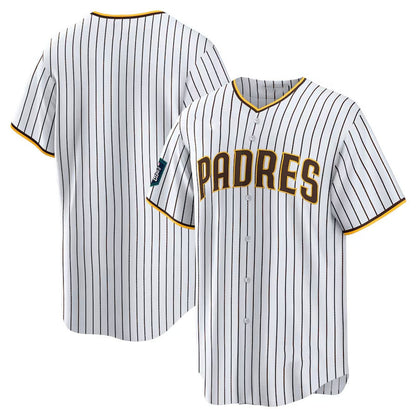 San Diego Padres 2024 World Tour Seoul Series Home Replica Jersey - White Baseball Jerseys - Main View