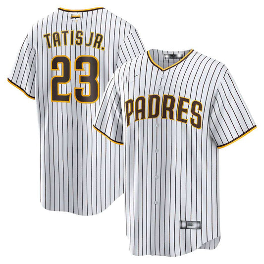 San Diego Padres #23 Fernando Tatis Jr. White Alternate Replica Player Jersey Baseball Jerseys - Main View