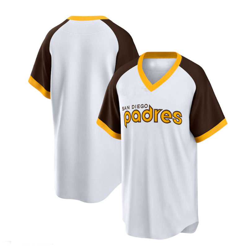 San Diego Padres Home Cooperstown Collection Team Jersey - White Baseball Jerseys - Main View