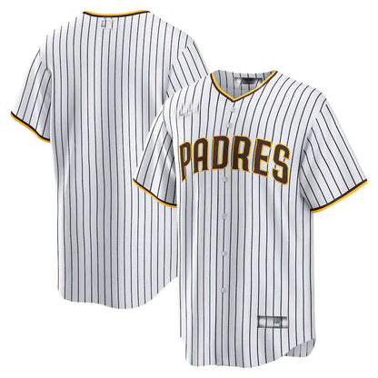 San Diego Padres White Home Replica Team Jersey Baseball Jerseys - Main View