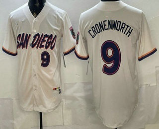 San Diego Padres #9 Jake Cronenworth Cream 2026 City Connect Baseball Jersey - Main View