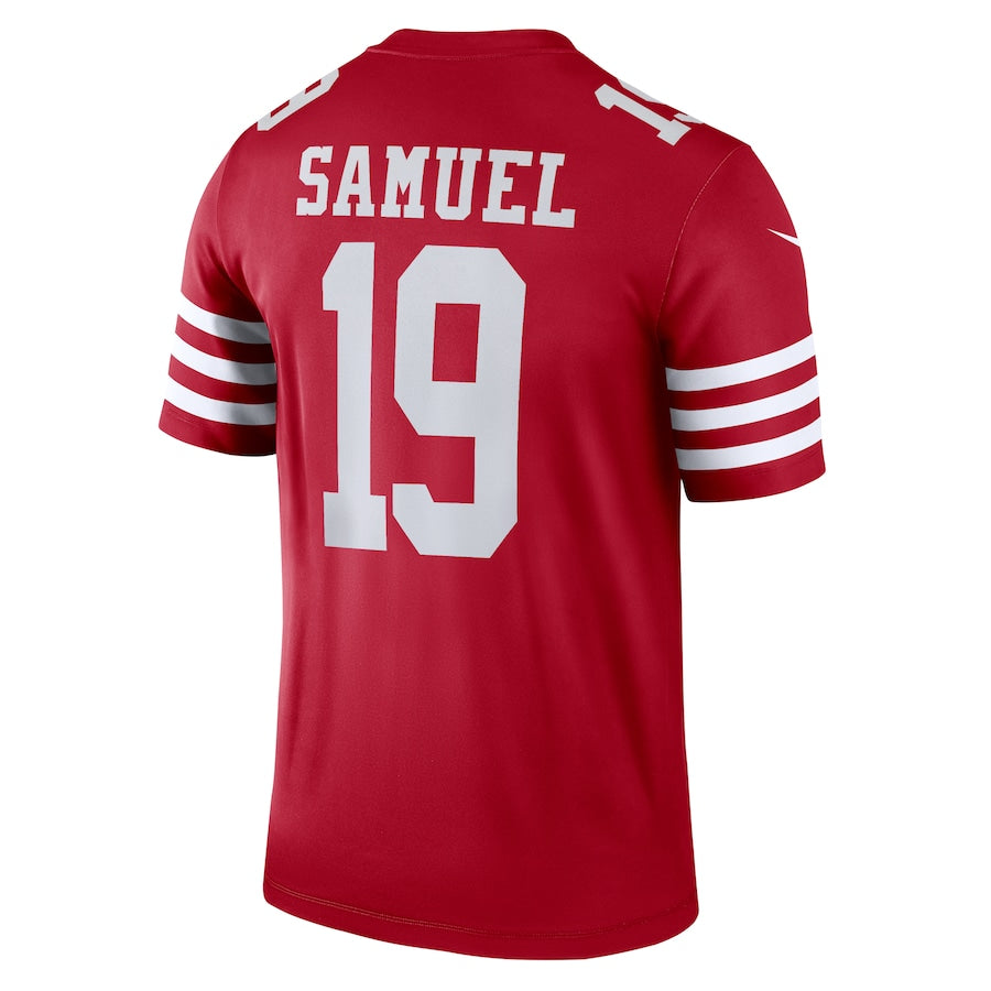 SF.49ers #19 Deebo Samuel Scarlet Legend Jersey Stitched American Football Jersey - Main View