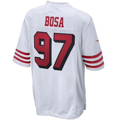 SF.49ers #97 Nick Bosa White Alternate Game Jersey Stitched American Football Jerseys - Main View
