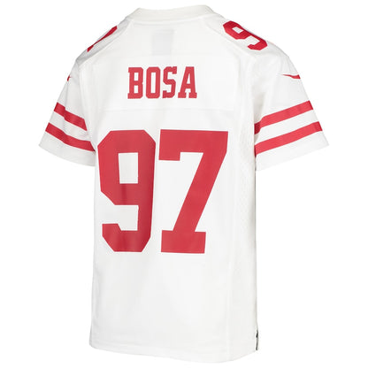 Sf.49ers #97 Nick Bosa White Player Game Jersey Stitched American Football Jerseys - Main View