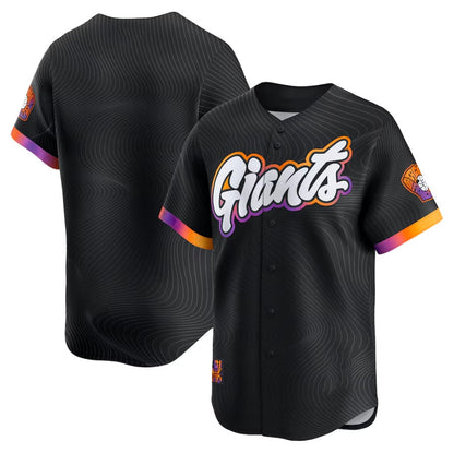 San Francisco Giants Anthracite 2025 City Connect Limited Baseball Jersey - Main View
