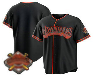 San Francisco Giants Blank Black 2026 Alternate Stadium Stitched Baseball Jersey - Main View
