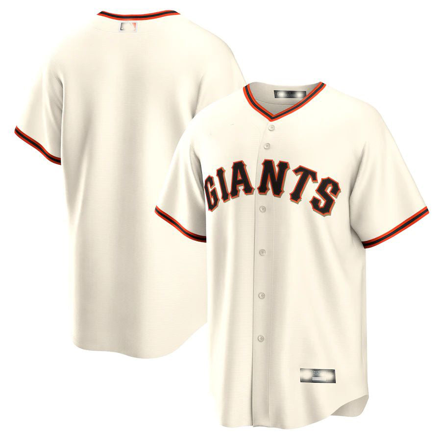 San Francisco Giants Cream Home Replica Team Jersey Baseball Jerseys - Main View