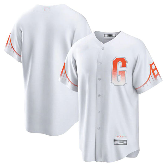 San Francisco Giants White City Connect Replica Jersey Baseball Jerseys - Main View