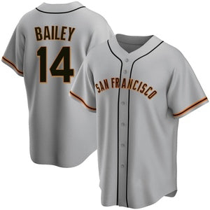 San Francisco Giants #14 Patrick Bailey Gray Cool Base Stitched Baseball Jersey - Main View