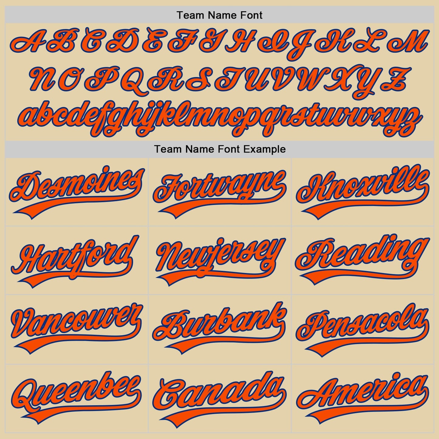 Custom Sand Orange-Royal Authentic Baseball Jersey view 4