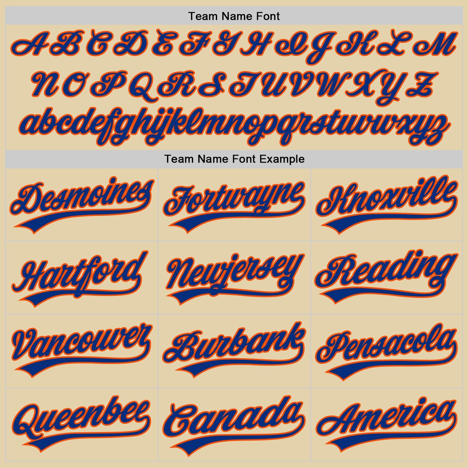 Custom Sand Royal-Orange Authentic Baseball Jersey view 4
