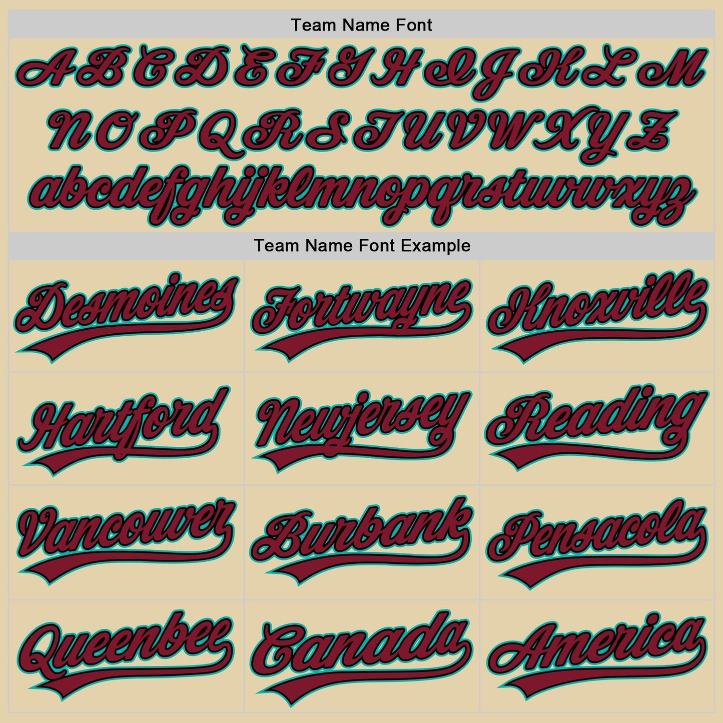 Custom Sand Crimson Black-Aqua Authentic Baseball Jersey view 4
