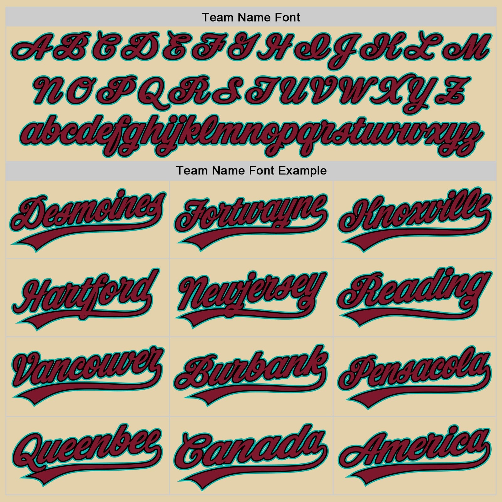 Custom Sand Crimson Black-Aqua Authentic Baseball Jersey view 4