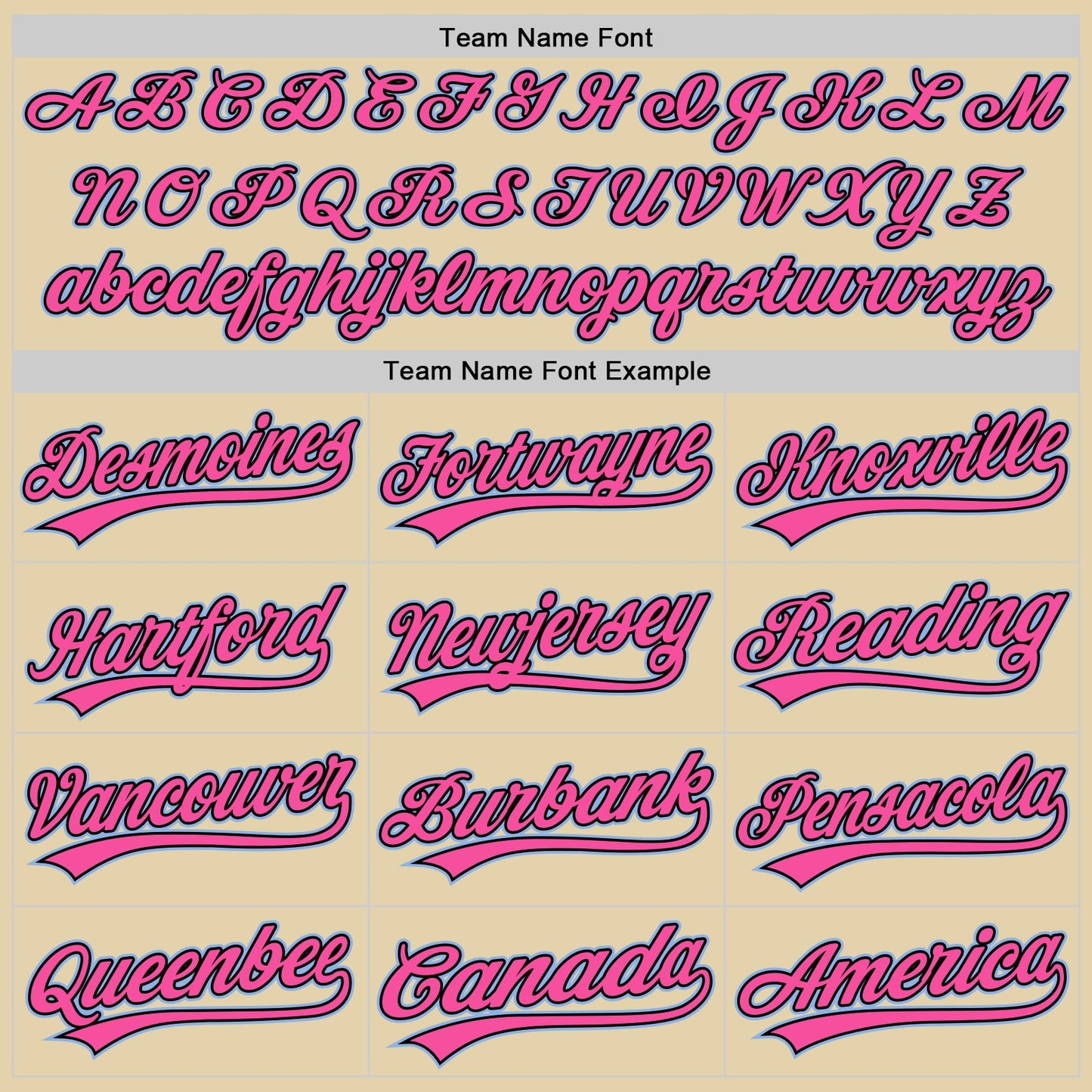 Custom Sand Pink Black-Light Blue Authentic Baseball Jersey view 4