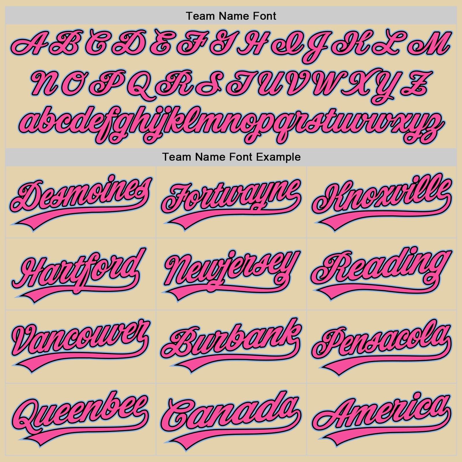 Custom Sand Pink Black-Light Blue Authentic Baseball Jersey view 4