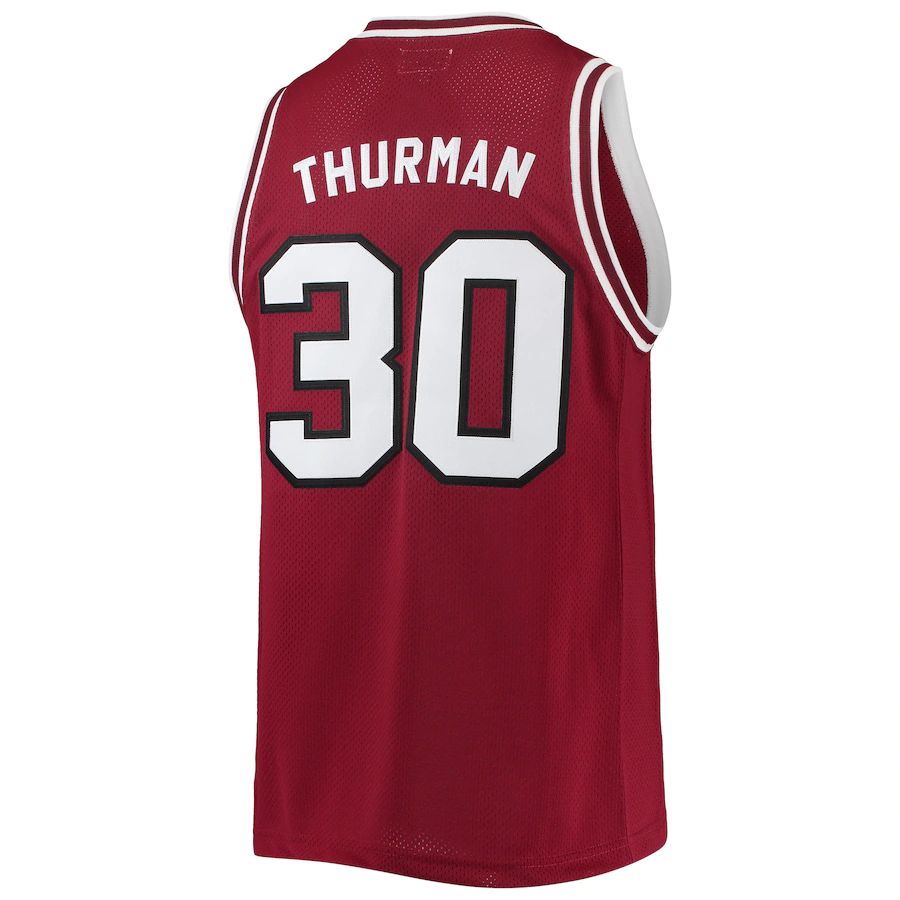 A.Razorbacks #30 Scotty Thurman Original Retro Brand Alumni Commemorative Classic Basketball Jersey  Cardinal Stitched American College Jerseys - Main View