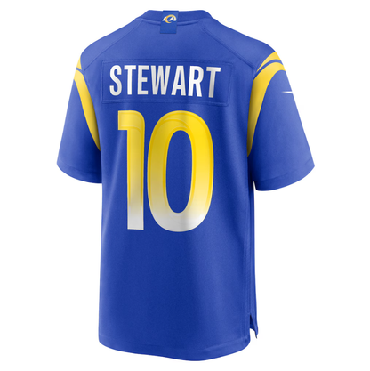 LA.Rams #10 Josaiah Stewart Royal Team Game Stitched American Football Jerseys - Main View