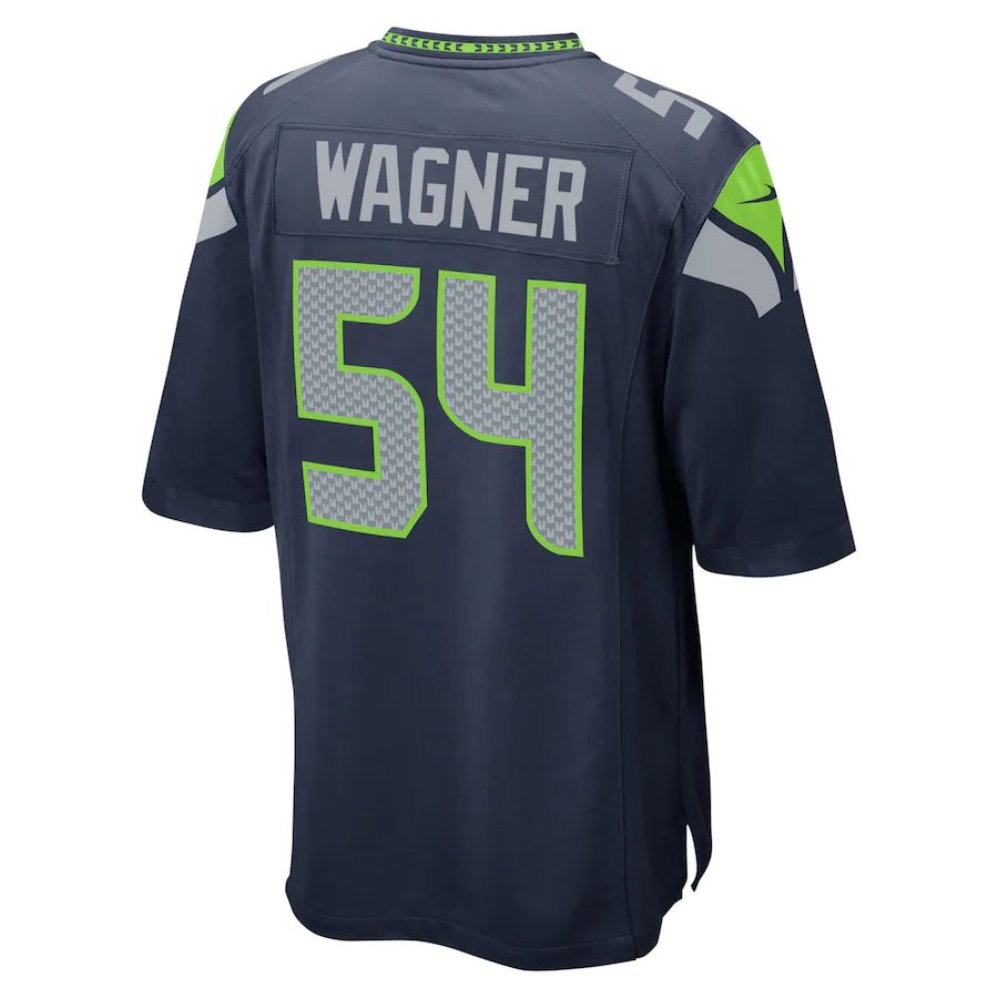 S.Seahawks #54 Bobby Wagner College Navy Game Team Jersey Stitched American Football Jerseys - Main View