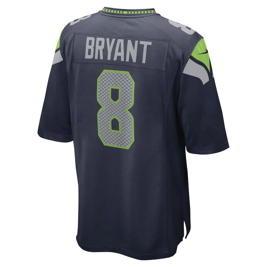 S.Seahawks #8 Coby Bryant College Navy Game Player Jersey Stitched American Football Jerseys - Main View