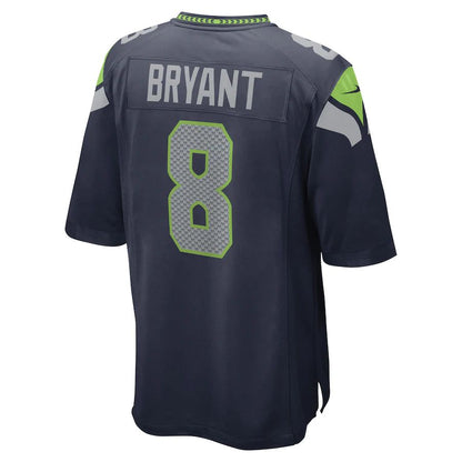 S.Seahawks #8 Coby Bryant College Navy Game Player Jersey Stitched American Football Jerseys - Main View