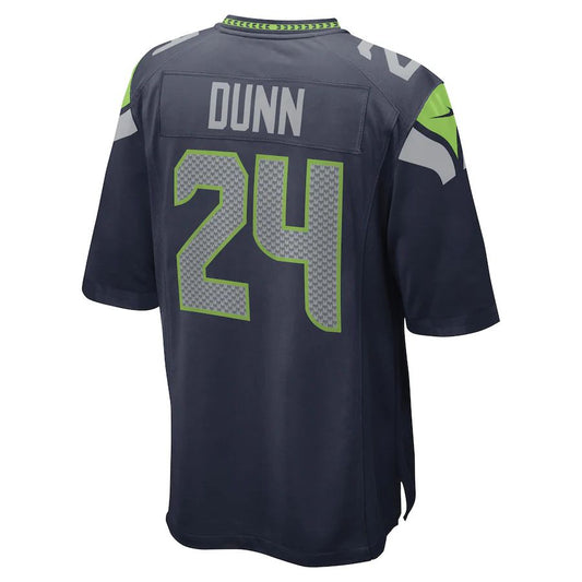 S.Seahawks #24 Isaiah Dunn College Navy Game Player Jersey Stitched American Football Jerseys - Main View