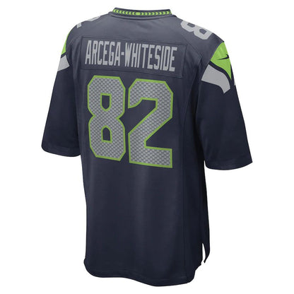 S.Seahawks #82 J.J. Arcega-Whiteside College Navy Game Player Jersey Stitched American Football Jerseys - Main View