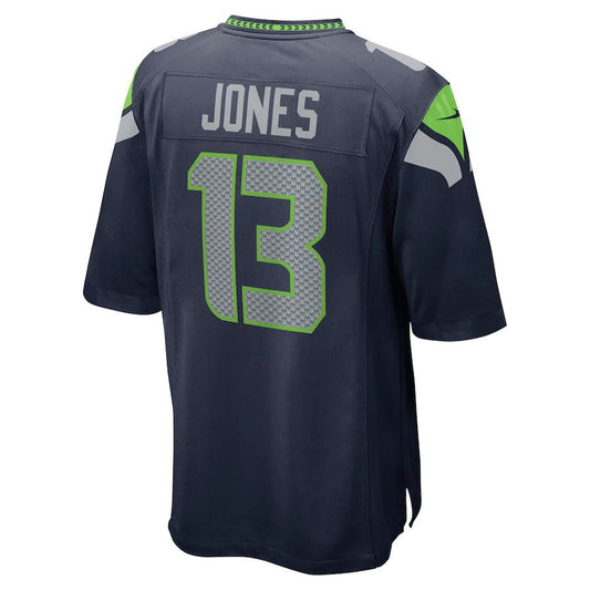 S.Seahawks #13 Josh Jones College Navy Home Game Player Jersey Stitched American Football Jerseys - Main View