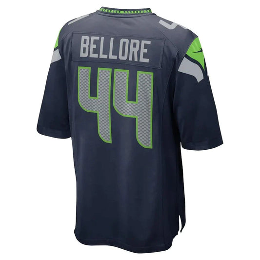 S.Seahawks #44 Nick Bellore College Navy Game Jersey Stitched American Football Jerseys - Main View