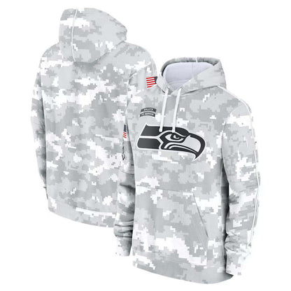 S.Seahawks 2024 Salute To Service Club Pullover Hoodie Cheap sale Birthday and Christmas gifts Stitched American Football Jerseys - Main View