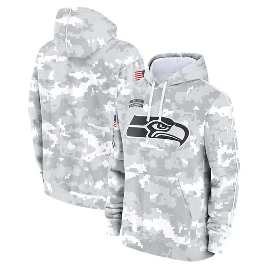S.Seahawks 2024 Salute To Service Club Pullover Hoodie Cheap sale Birthday and Christmas gifts Stitched American Football Jerseys - Main View