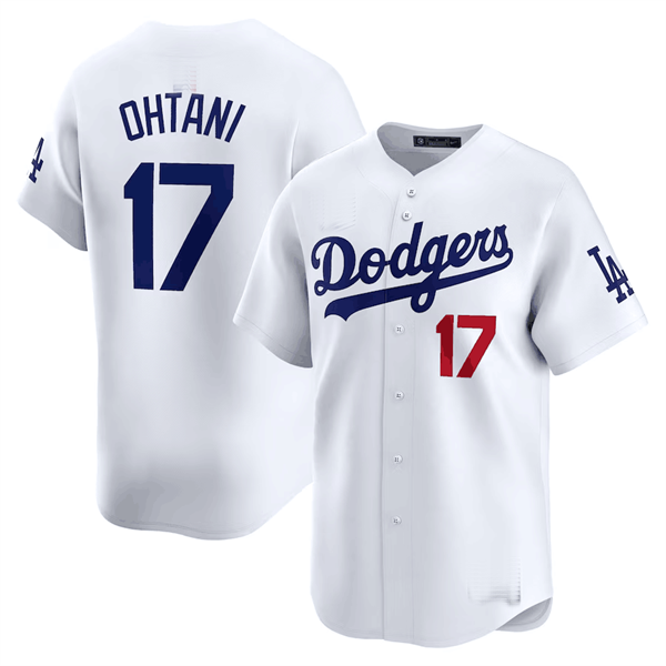 Shohei Ohtani Los Angeles Dodgers  Home Limited Player Jersey - White - Main View