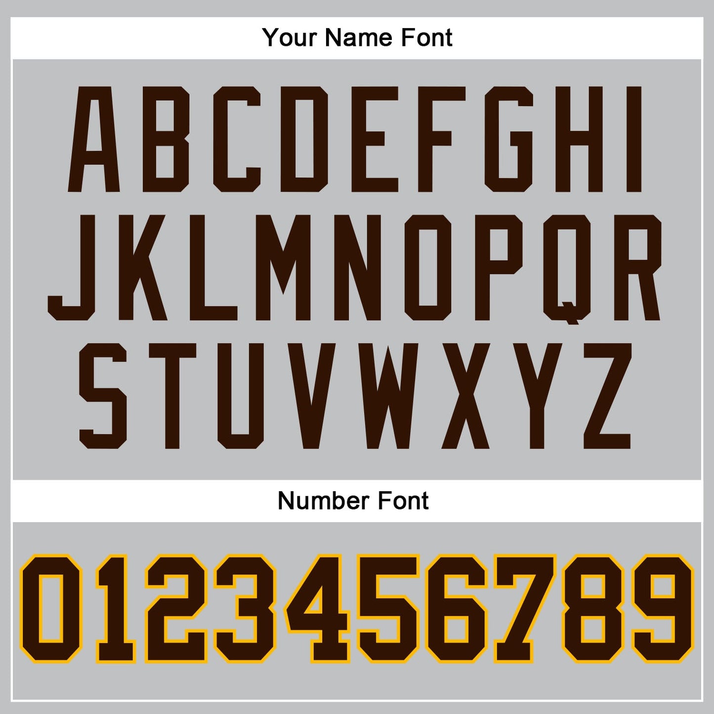 Custom Gray Brown-Gold Authentic Throwback Basketball Jersey view 4