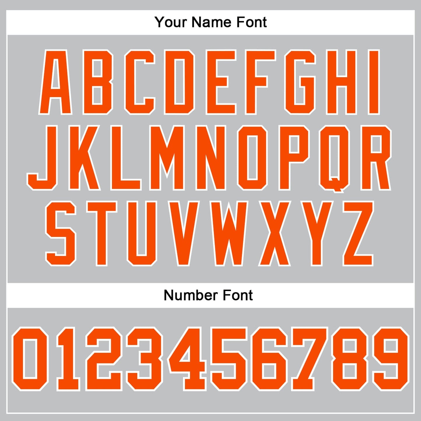Custom Gray Orange-White Authentic Throwback Basketball Jersey view 4