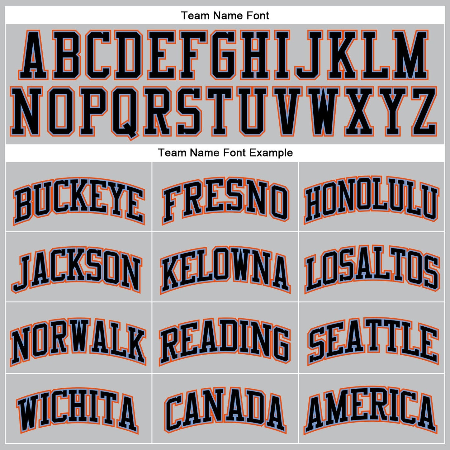 Custom Gray Black Powder Blue-Orange Authentic Throwback Basketball Jersey view 3
