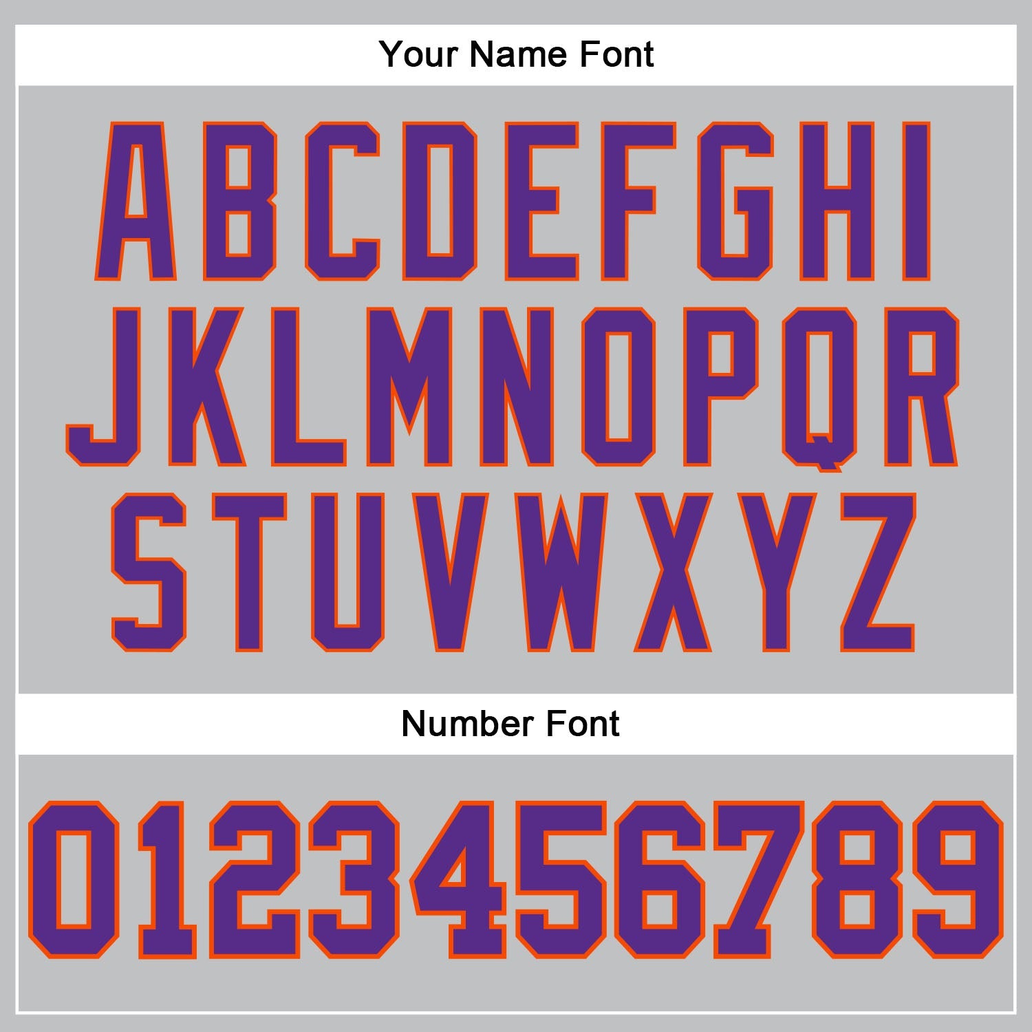 Custom Gray Purple-Orange Authentic Throwback Basketball Jersey view 4